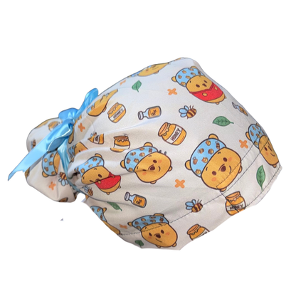 Gorro Medico Quirúrgico Winnie Pooh Enfermeria Hospital Liston Unitalla