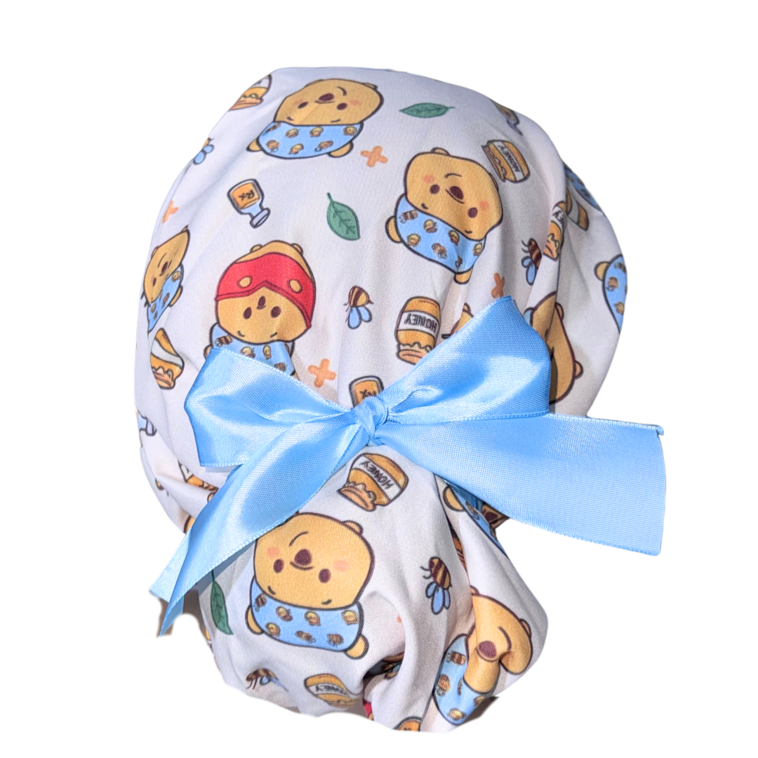Gorro Medico Quirúrgico Winnie Pooh Enfermeria Hospital Liston Unitalla