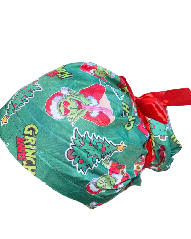 Gorro Quirúrgico Medico It's The Grinch! Antifluidos- Liston
