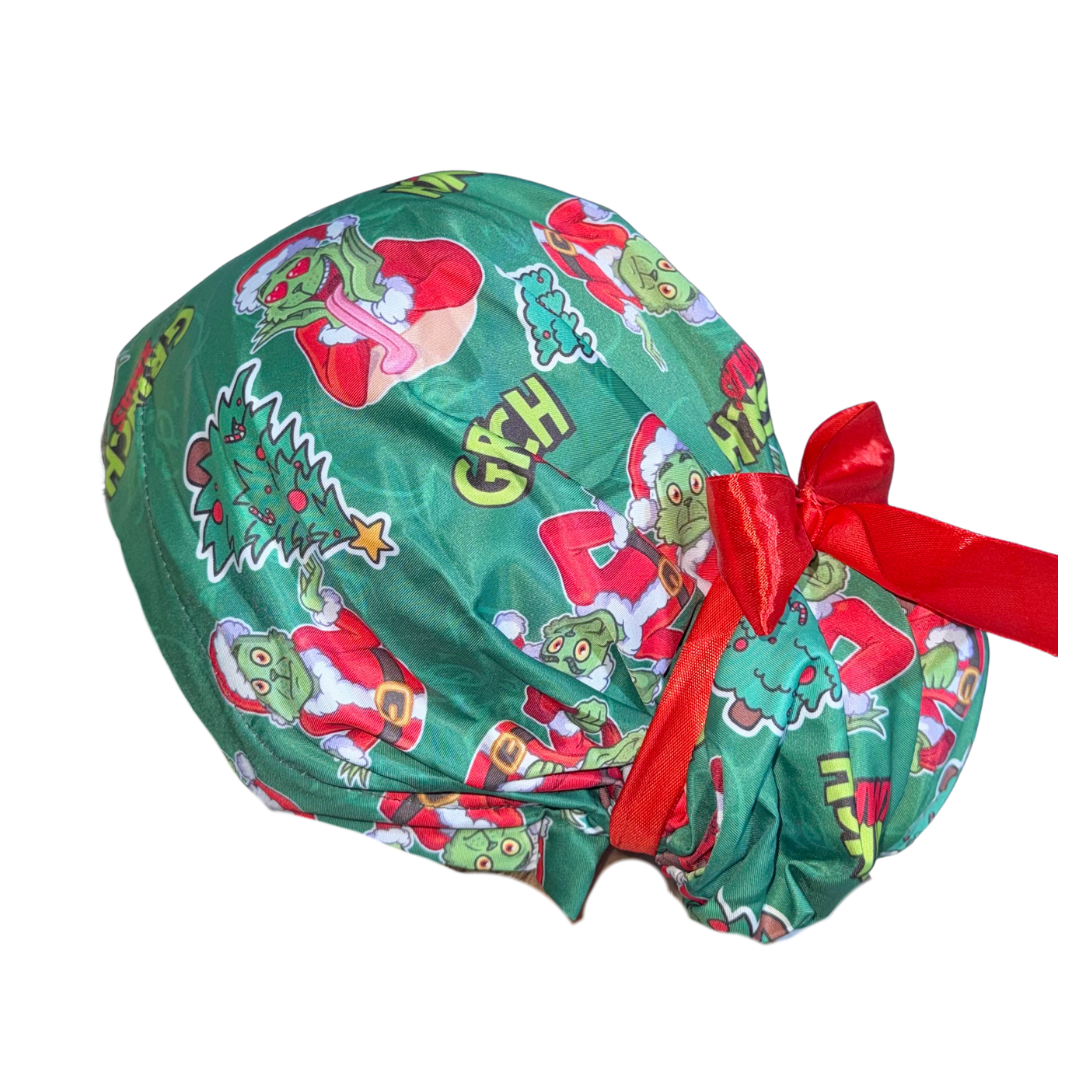 Gorro Quirúrgico Medico It's The Grinch! Antifluidos- Liston