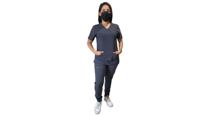Uniforme Quirúrgico - Mujer - Gris Oxford - Modelo Puebla