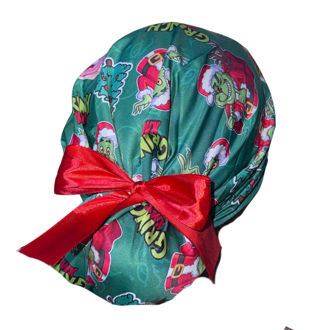 Gorro Quirúrgico Medico It's The Grinch! Antifluidos- Liston
