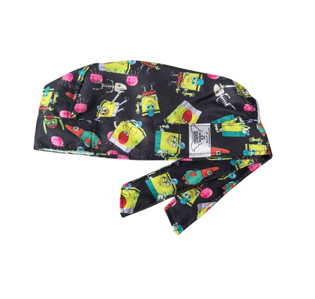 Gorro Quirúrgico - Bob Esponja - CX - Negro