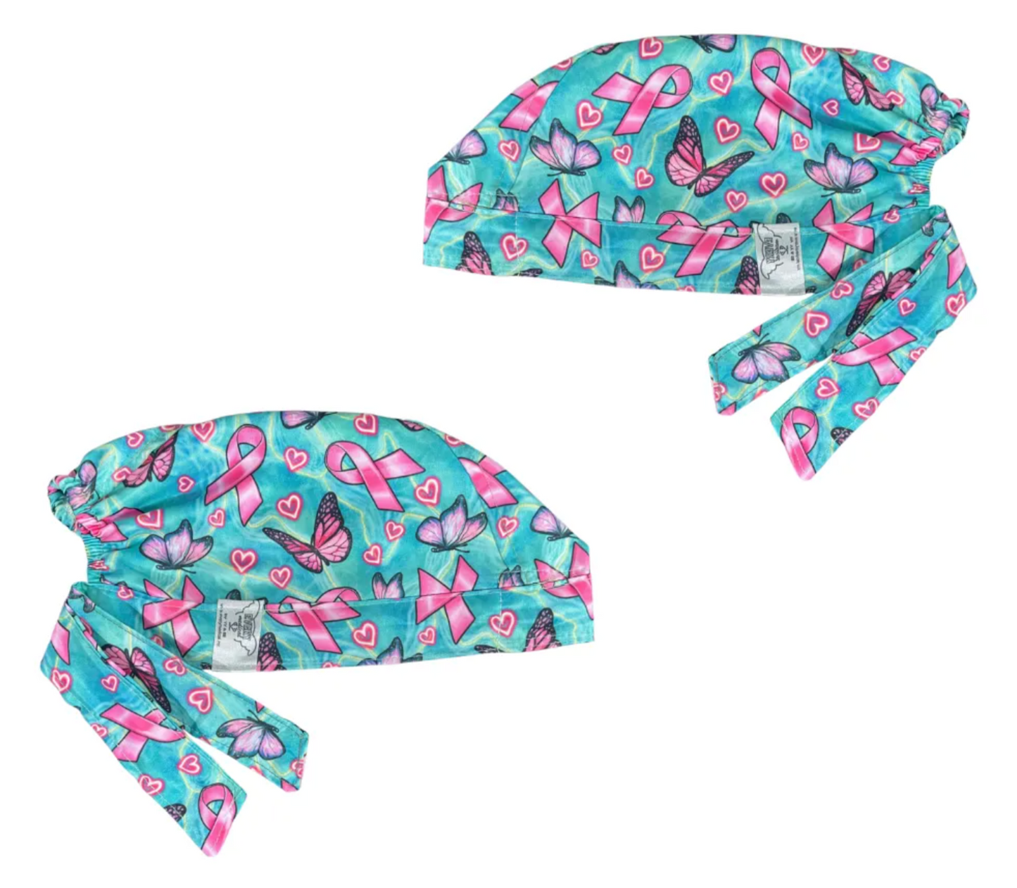 Gorro Medico Quirúrgico - Lucha Contra El Cancer De Mama - verde