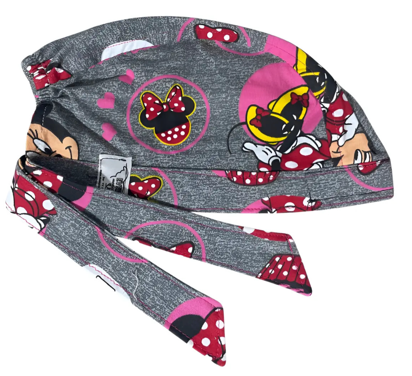 Gorro Medico Quirúrgico Minnie Gris oscuro 2