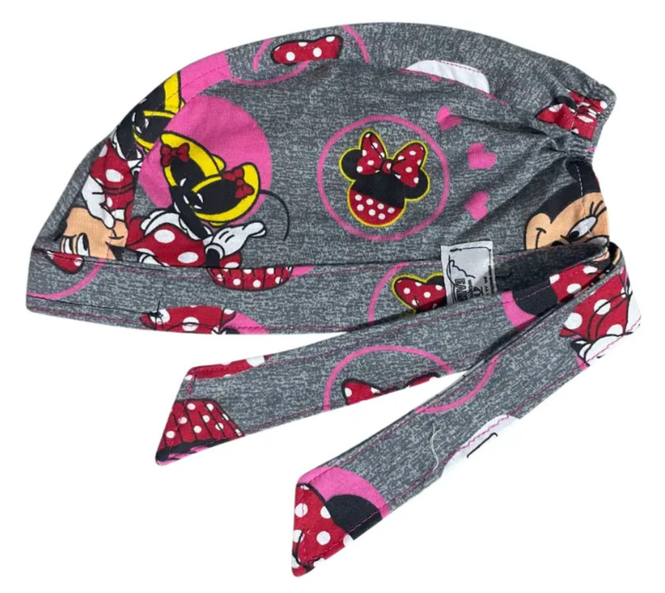 Gorro Medico Quirúrgico Minnie Gris oscuro 2