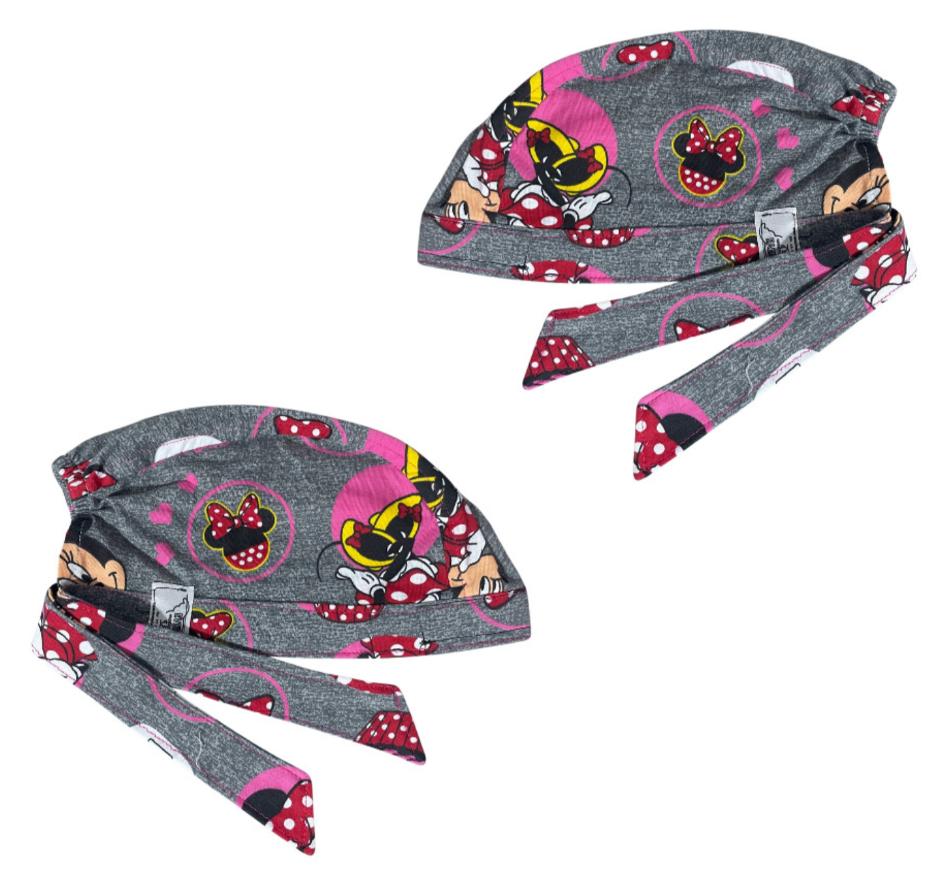 Gorro Medico Quirúrgico Minnie Gris oscuro 2