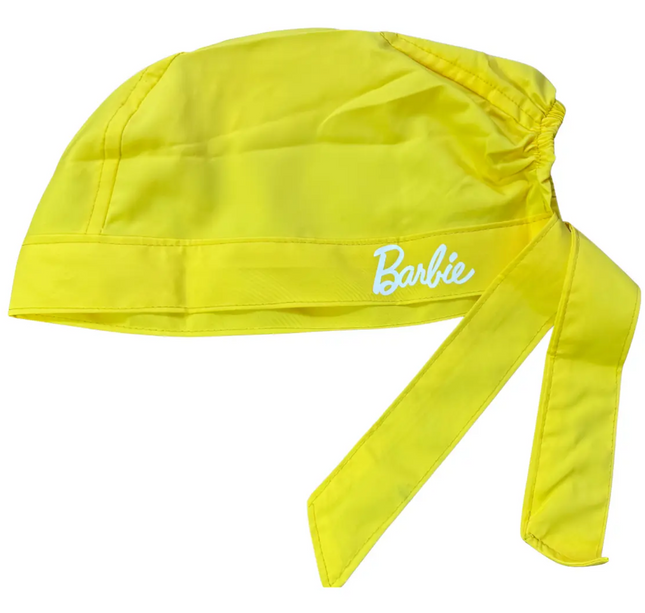 Gorro Medico Quirúrgico Negro Barb La Pelicula - amarillo