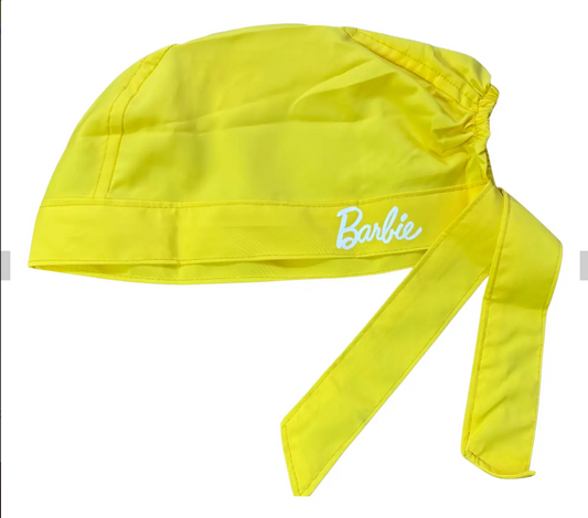 Gorro Medico Quirúrgico Negro Barb La Pelicula - amarillo