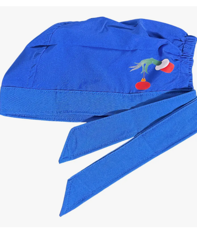 Gorro Quirúrgico It´s The Grinch - Navidad azul rey