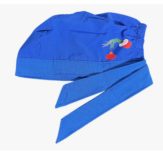 Gorro Quirúrgico It´s The Grinch - Navidad azul rey