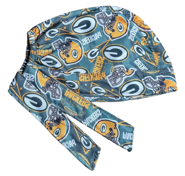 Gorro Quirúrgico Medico Green Bay Packers Nfl Antifluido