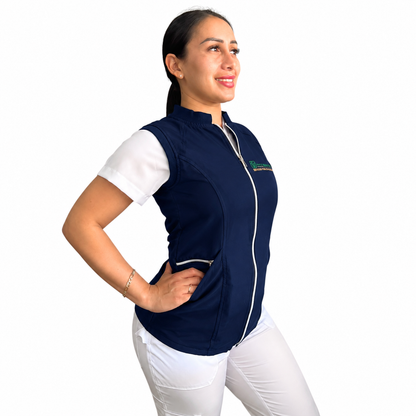 Chaleco - Clinico Quirurgico Cierre Dama Hospital (CON LOGO INSTITUCIONAL)