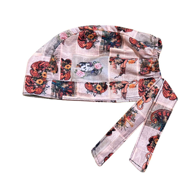 Gorro Quirúrgico - Estampado - Útero