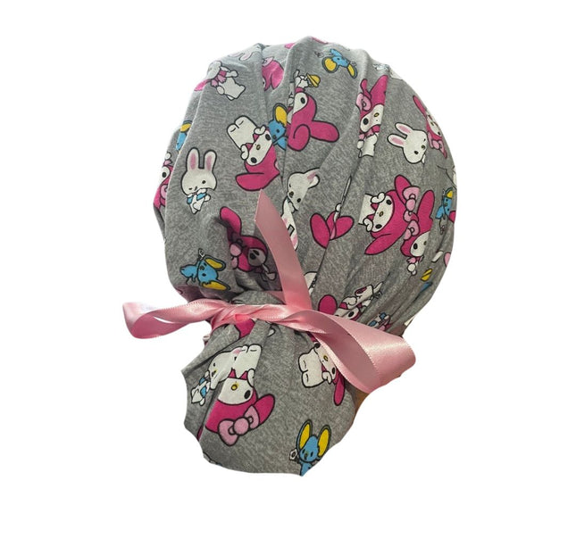 Gorro Quirúrgico - Estampado My Melody - Gris - Listón