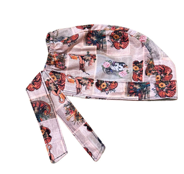 Gorro Quirúrgico - Estampado - Útero