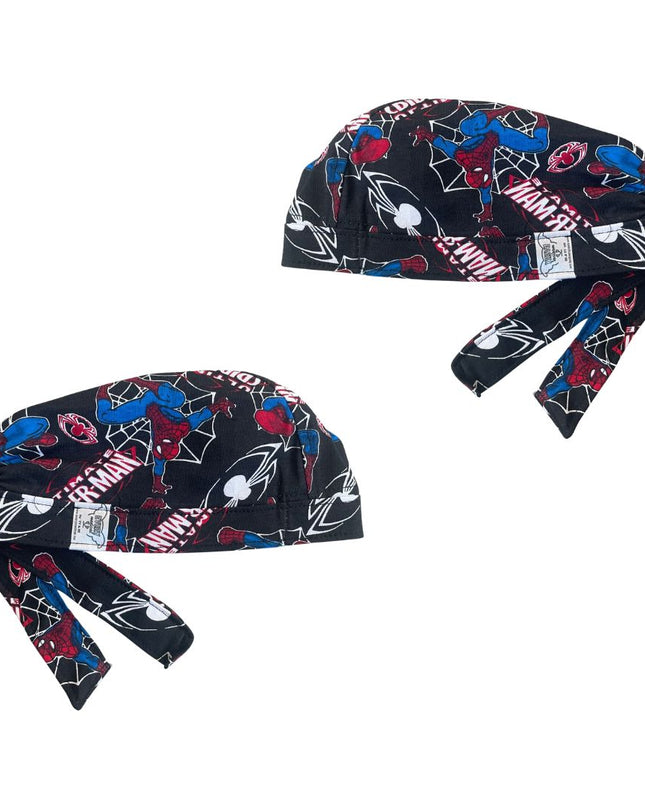 Gorro Quirúrgico - Estampado - Spiderman - Negro 3