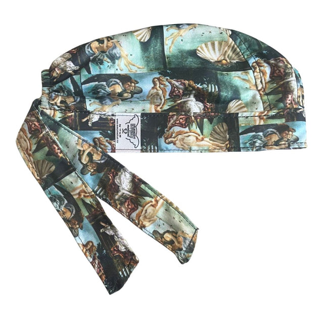 Gorro Medico Quirúrgico- Pinturas De Arte - Botticelli Van Gogh - Venus