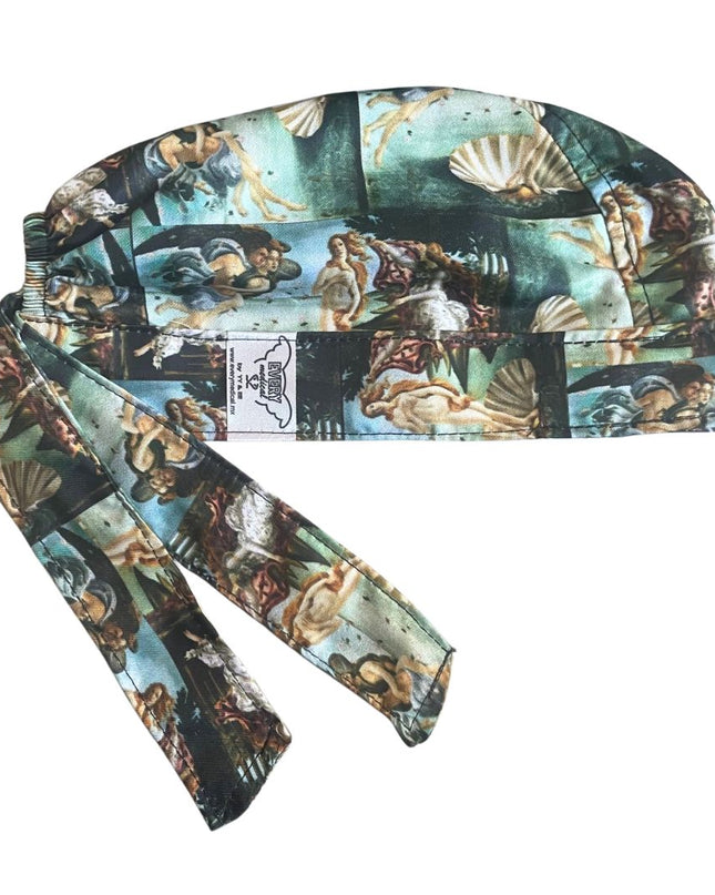 Gorro Medico Quirúrgico- Pinturas De Arte - Botticelli Van Gogh - Venus