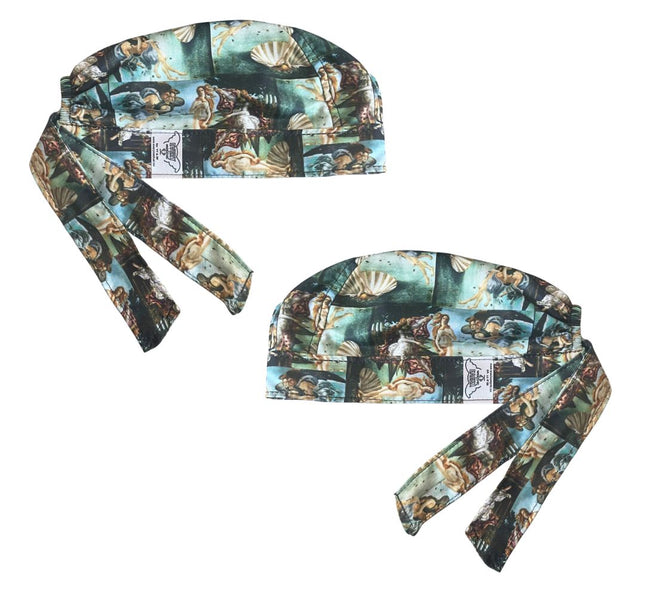 Gorro Medico Quirúrgico- Pinturas De Arte - Botticelli Van Gogh - Venus
