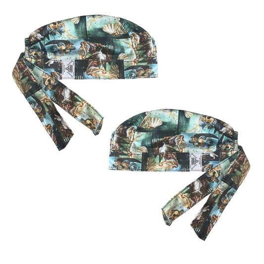 Gorro Medico Quirúrgico- Pinturas De Arte - Botticelli Van Gogh - Venus