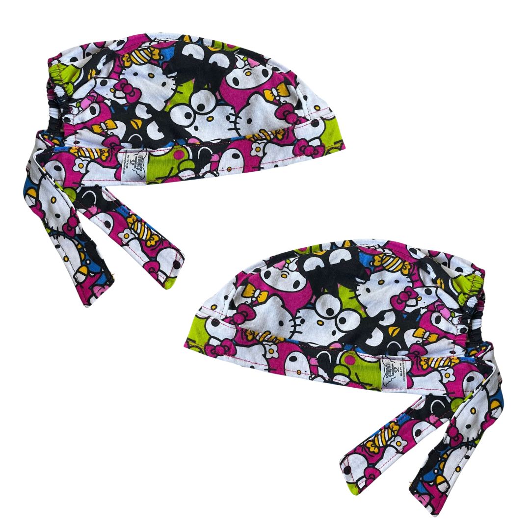 Gorro Quirúrgico - Hello Kitty - Rosa