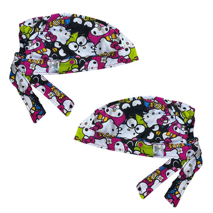Gorro Quirúrgico - Hello Kitty - Rosa