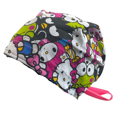 Gorro Quirúrgico - Hello Kitty - Rosa Liston
