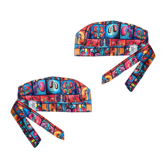 Gorro Medico Quirúrgico - Estampado - Riñon - Nefrologia