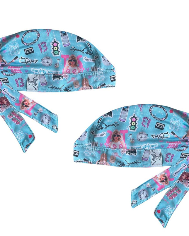 Gorro Quirúrgico - Taylor Swift - Celeste