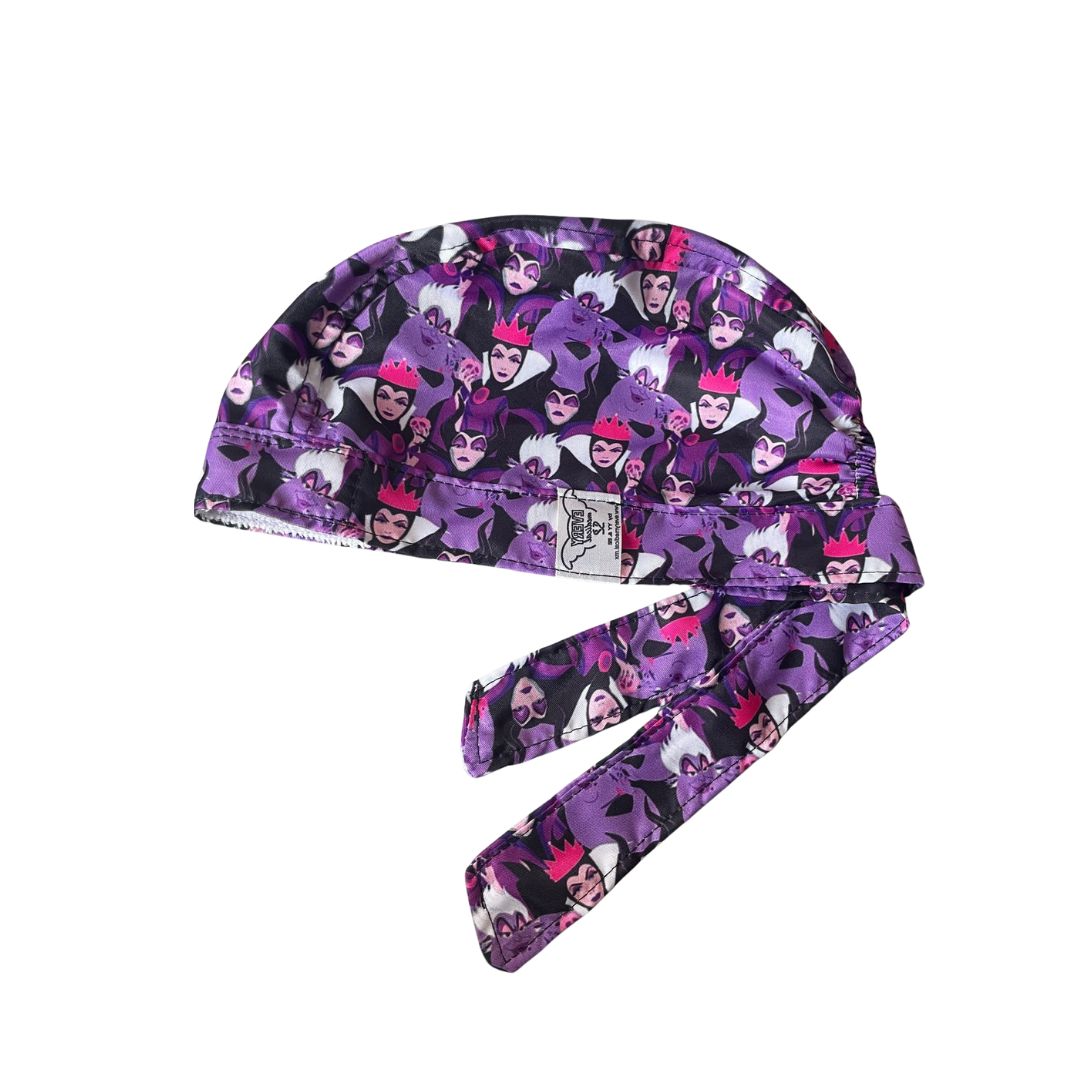 Gorro Medico Quirúrgico - Villana De Disney - Ursula - Malefica