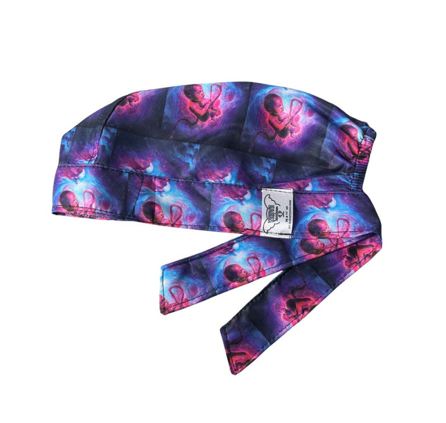 Gorro Quirúrgico Estampado - Utero - Morado
