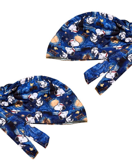Gorro Quirúrgico Medico - Noche Estrellada- S1