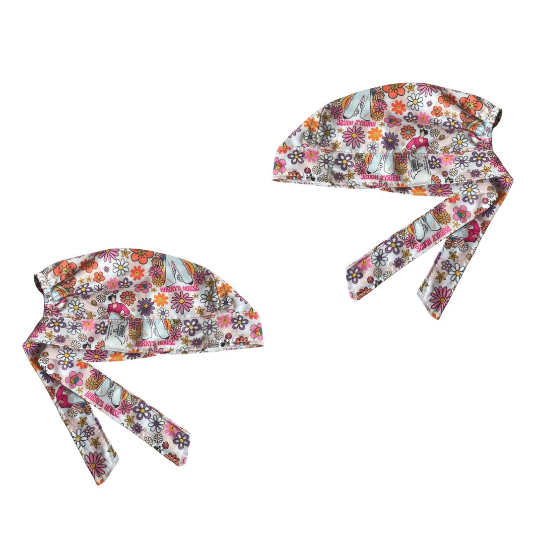 Gorro Quirúrgico Medico -  Harry Styles - Flores