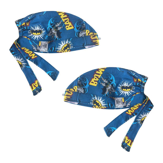 Gorro Quirúrgico - bat - Azul