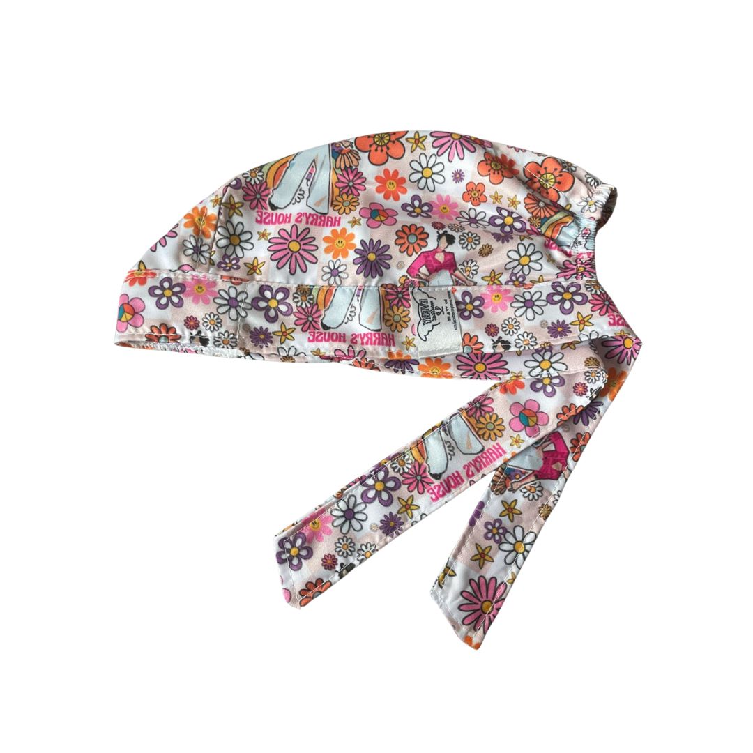 Gorro Quirúrgico Medico -  Harry Styles - Flores