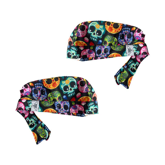 Gorro Medico Quirúrgico - Día De Muertos - Calacas - Esqueleto