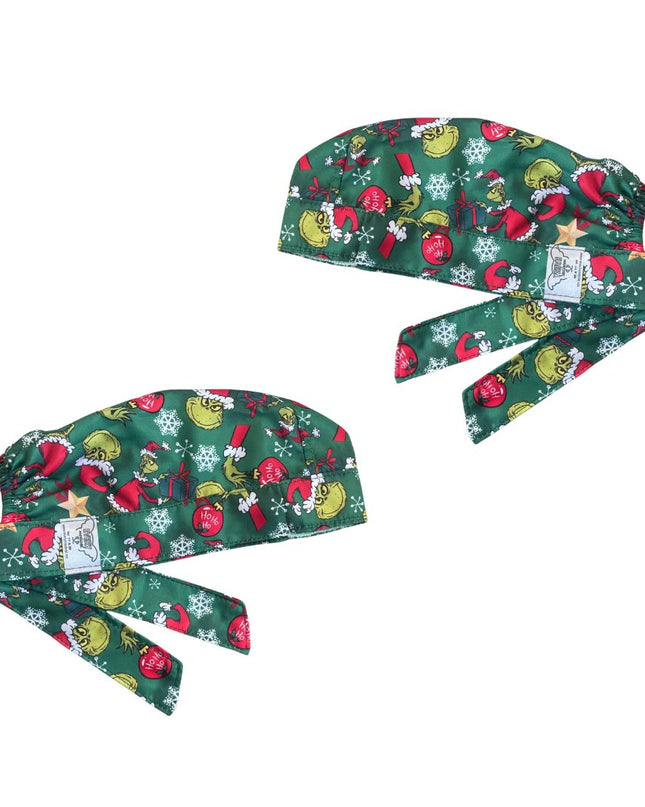 Gorro Quirúrgico - The Grinch - Navidad - Verde