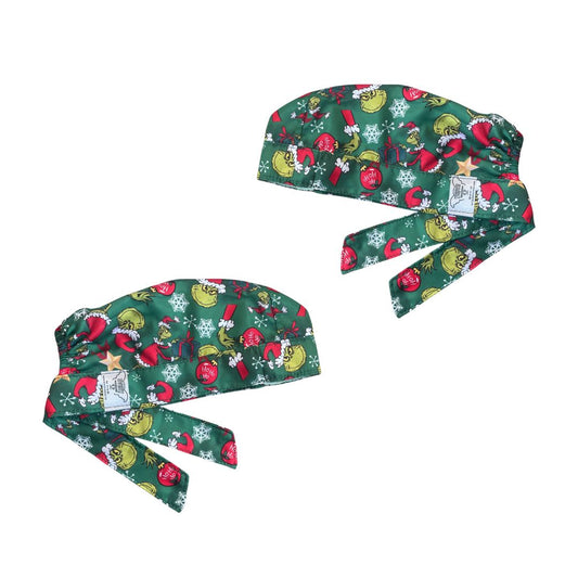 Gorro Quirúrgico - The Grinch - Navidad - Verde