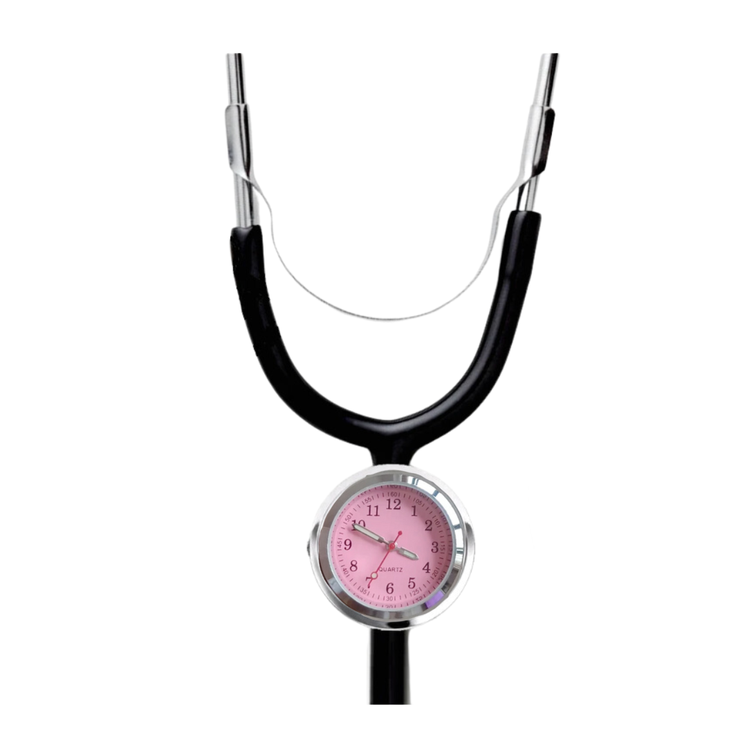 Reloj Bolsillo Enfermera Nurse Moda Dama Doctor Estetoscopio