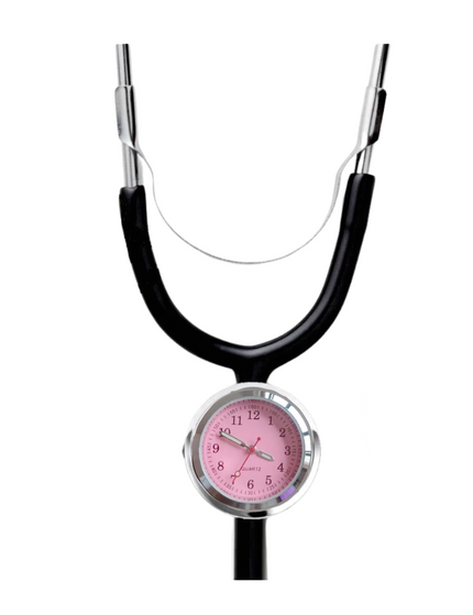 Reloj Bolsillo Enfermera Nurse Moda Dama Doctor Estetoscopio