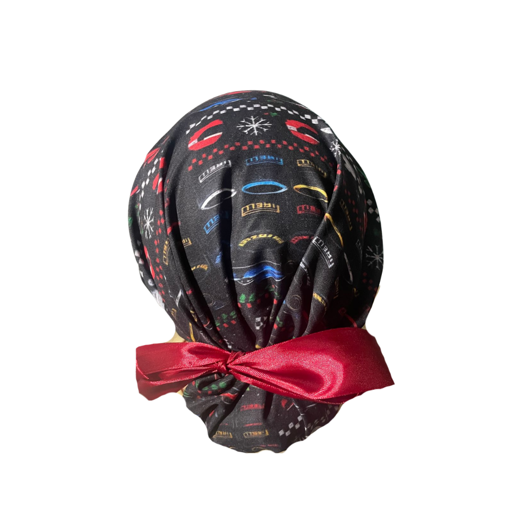 Gorro Medico Quirúrgico F1 Sergio Checo Perez Salud - navidad cabello largo (Copia)