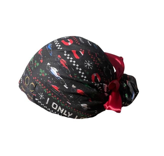 Gorro Medico Quirúrgico F1 Sergio Checo Perez Salud - navidad cabello largo
