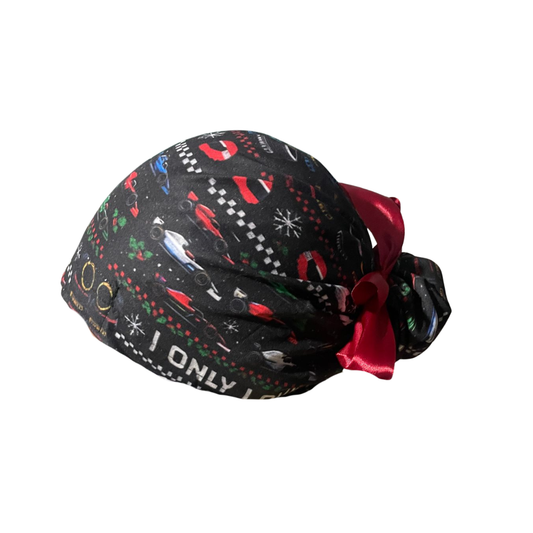 Gorro Medico Quirúrgico F1 Sergio Checo Perez Salud - navidad cabello largo (Copia)