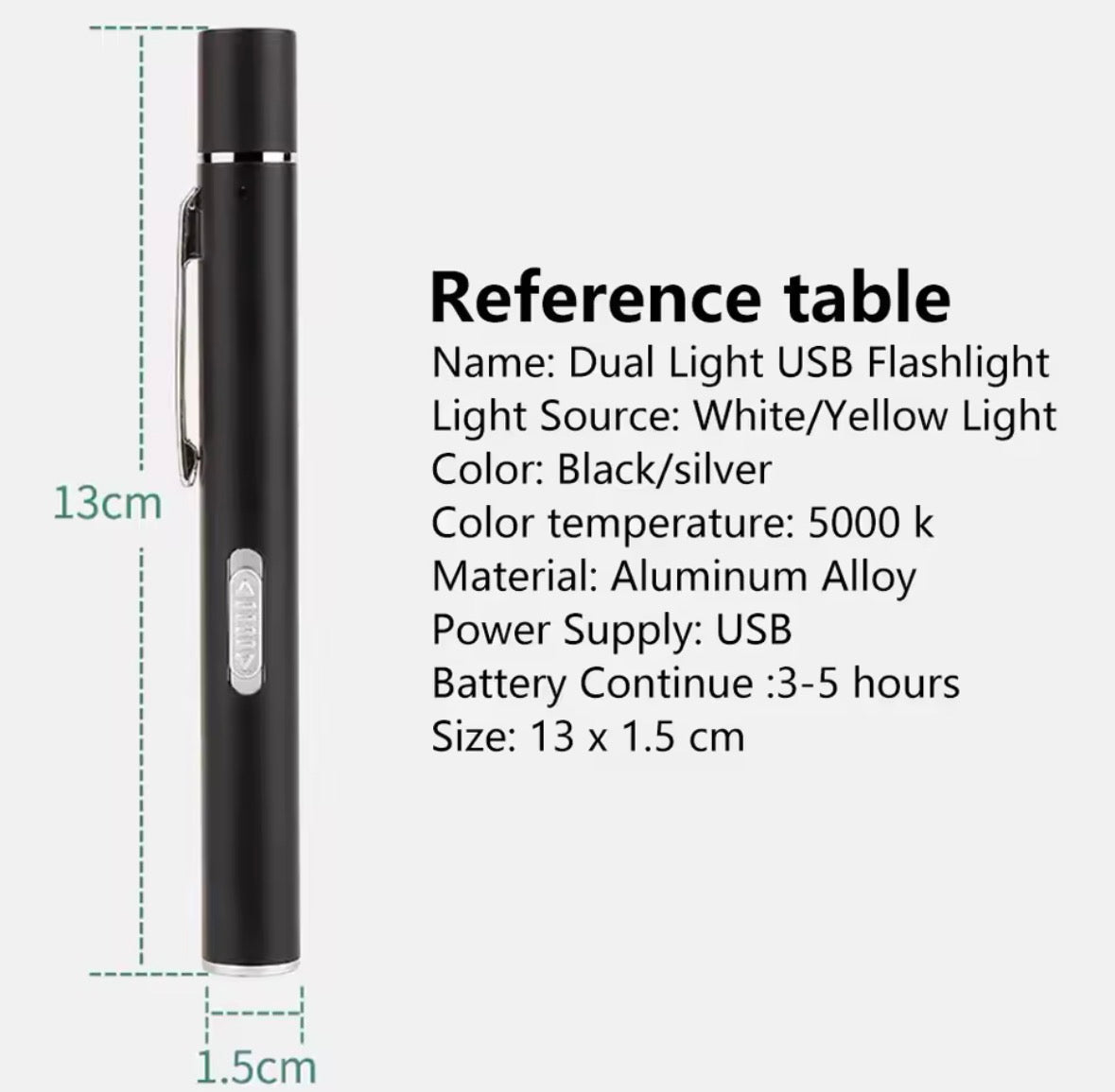 Lampara OFTALMICA USB