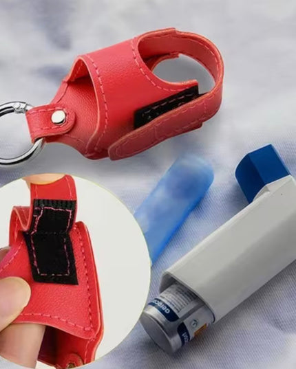 Funda Llavero aerosol inhalador de Enfermera