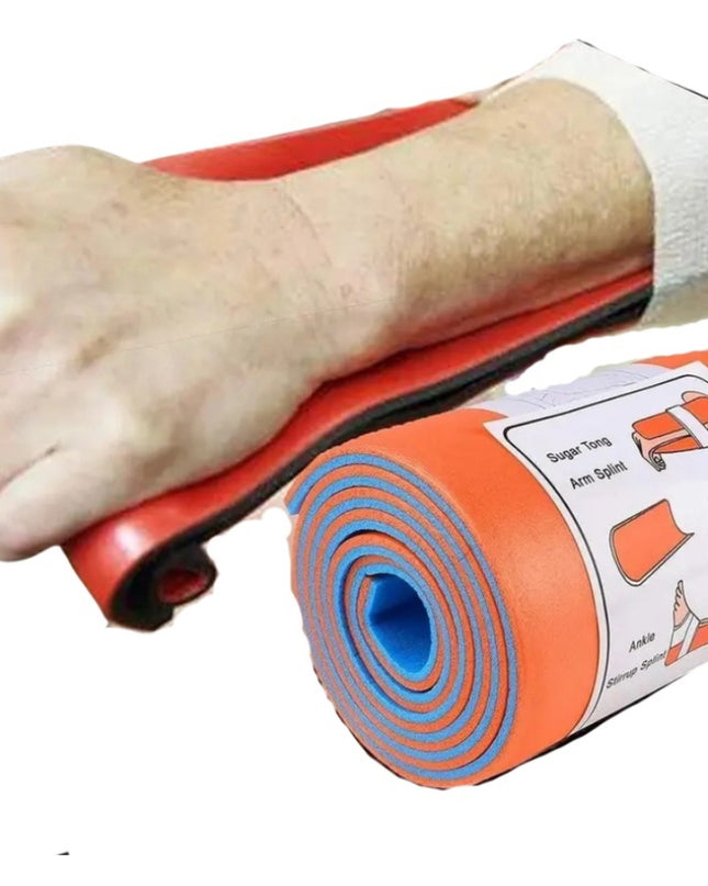 Rollo De Férula De Aluminio Fija Primeros Auxilios Universal
