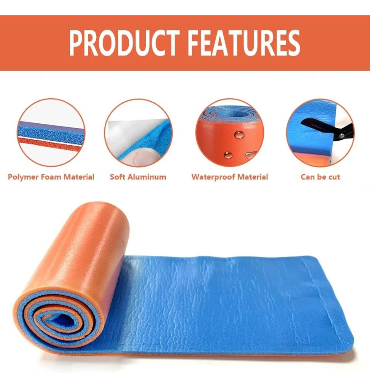 Rollo De Férula De Aluminio Fija Primeros Auxilios Universal