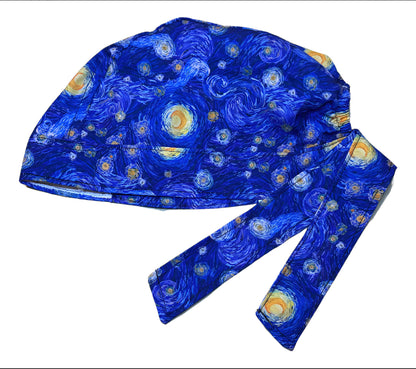 Gorro Quirúrgico - Noche Estrellada - Antifluido - Antisudor