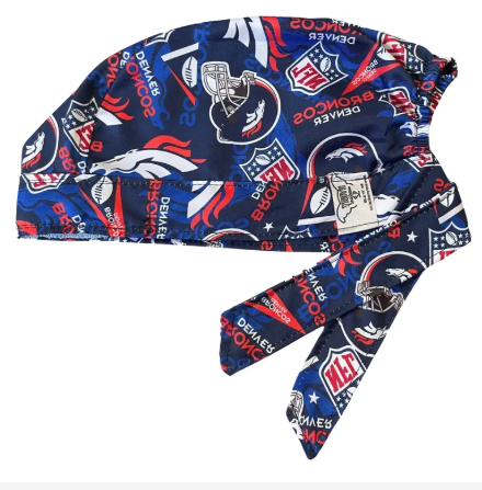 Gorro Quirúrgico - Denver - Broncos - NFL - Azul